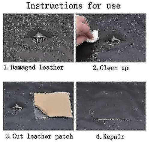 Soft Self-Adhesive Leather Repair Patch 2