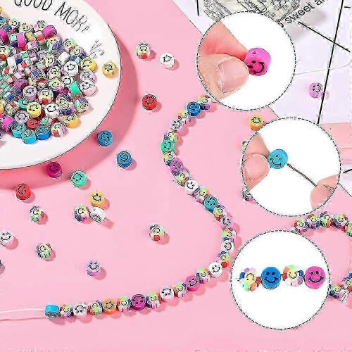 990-Piece Polymer Clay Beads Kit 2