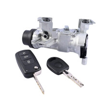 Ignition Starter Switch Steering Lock Barrel For GOLF MK5 MK6 04-2013 W/Key Fob