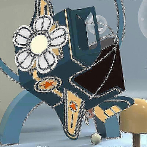Child-Safe Cartoon Plane Cardboard DIY Kit 1