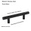 LONTAN 12 Pack Black Kitchen Cupboard Handles 76mm Drawer Pulls Kitchen Door Pul 3