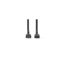 Ultra-nopeus HDMI-kaapeli | HDMI Liitin | HDMI Ulostulo | 8K@60Hz | 48 Gbps | 1.00 m | Pyöreä | 7.9 mm | Musta | Pakkaus