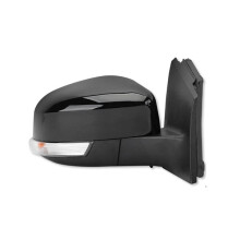 Gloss Black Door Wing Mirror Electric Heated For Ford Focus MK3 2011-18 Right