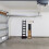 Hoge houten plank met achterpaneel 5
