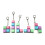 Mechanical Keyboard Clicker Keyring Cute Button Fidget Clicky Stress Relief Keycap Toy Gift 1