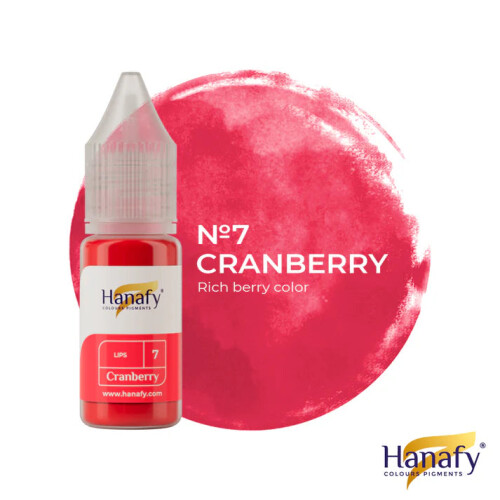 Hanafy Lip Pigment No.7 – Cranberry