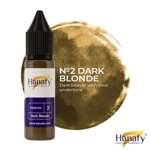 Hanafy Eyebrow Pigment No.2 – Dark Blonde