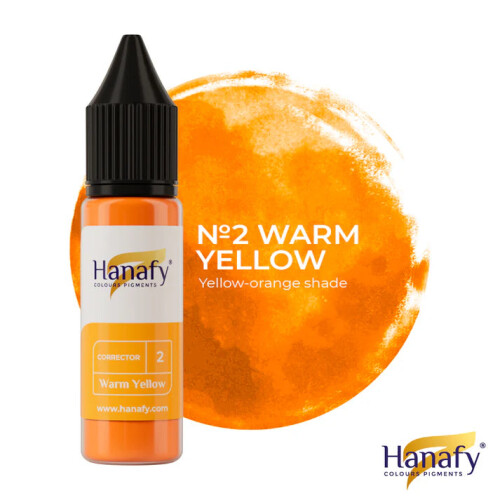 Hanafy Corrector No.2 Warm Yellow – Brow & Lip Corrector