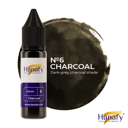 Hanafy No.6 Charcoal – Eyeliner Pigment