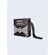 Killer Ink Black Line Clip Cord Sleeve – 250 m Roll