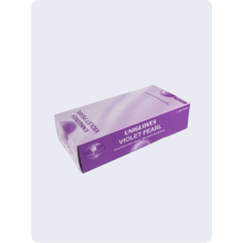 Unigloves Violet Pearl Nitrile Gloves, Powder-Free – 100 pcs
