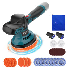 Kabelloser Poliermaschine Doppelwirkung, 12V 300W, 125-150mm Scheibendurchmesser, für Auto und Motorrad