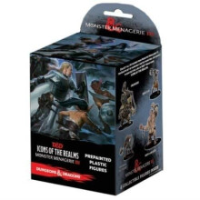 WizKids Dungeons and Dragons Ícones dos Reinos Monstro Menagerie 3 - Caixa de Booster de Figuras Plásticas Pré-Pintadas