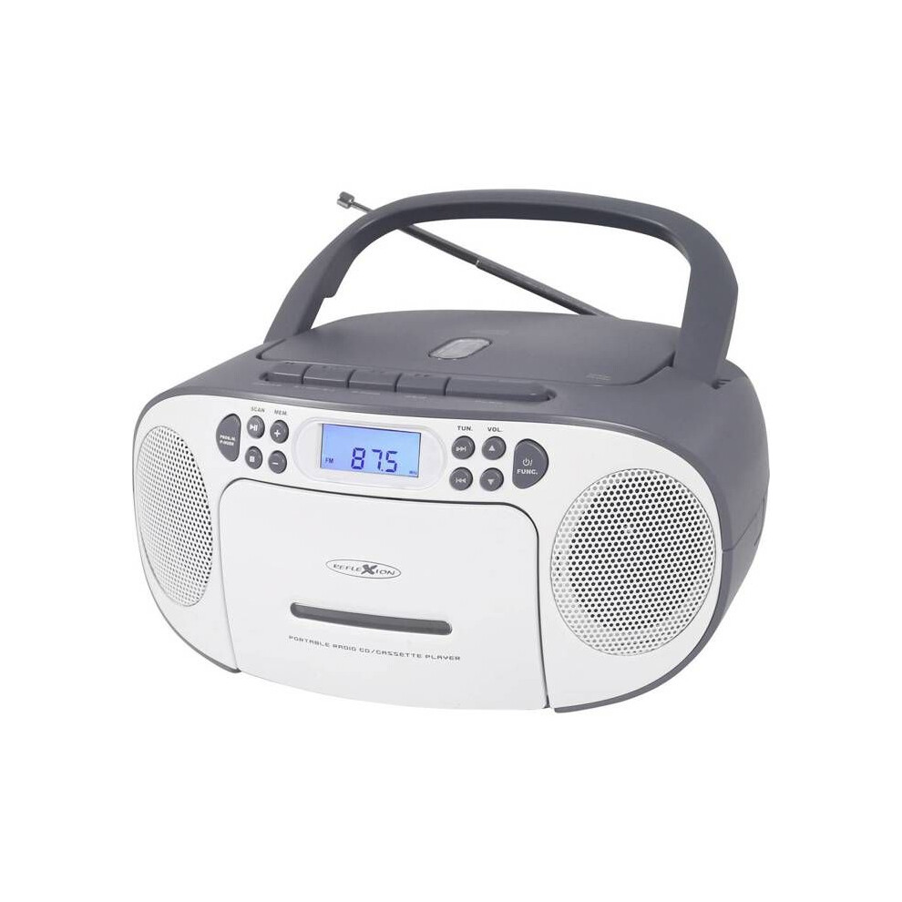 Reflexion Grau Rcr2260gr Cd-Radio Ukw Aux, Cd, Kassette -Weiß - Bild 6