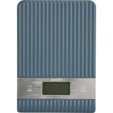 Balança de cozinha digital Guzzini Sous Chef cor azul marinho