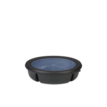 Ciotola Bento Cirqula (250+250+500 ml) - Nero nordico