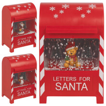 Letters for Santa Musical Snowing LED Post Box