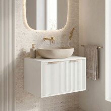 Bathroom Vanity Cabinet Rea Core 60cm White