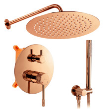 Κρυφό Σετ Ντους Rea Venti Copper + Box