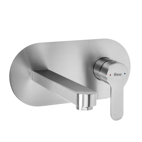 Βρύση Νιπτήρα Rea Arcos Brush Nickel Κρυφό