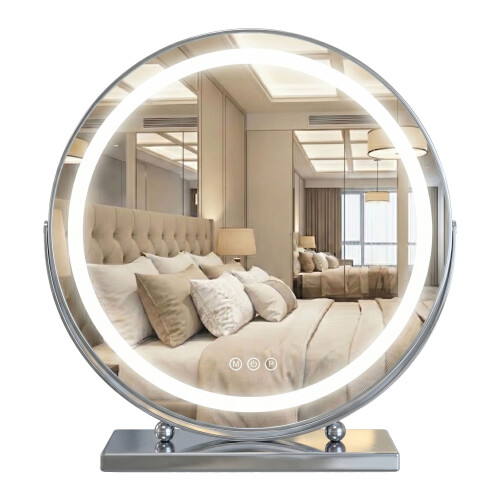 Mirror Led Make-up Chrome 50 Cm