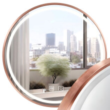 Καθρεφτης Τοιχου Led 60cm Mmj Brush Copper
