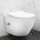 Κρεμαστή Λεκάνη Wc Rea Carlo Lux Rimless Με Λειτουργία Μπιντέ 1
