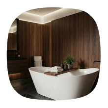 Καθρεφτης Τοιχου Led 70x70cm Top