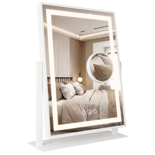 Καθρεφτης Τοιχου Led Lumi White 30x40cm