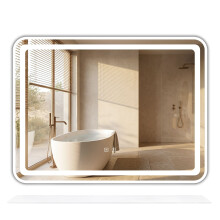 Led Shelf Mirror 80x60 Cm L-8060