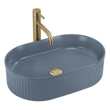 Countertop Washbasin Rea Vanda Blueberry Matt