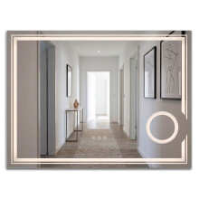 Καθρεφτης Τοιχου Led 80x60cm Haven