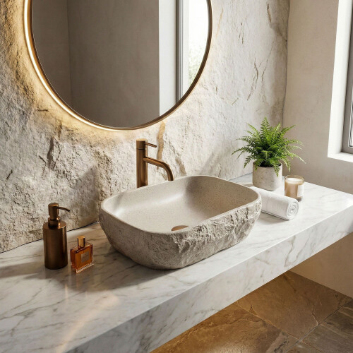 Lavabo Da Appoggio Rea Bianka