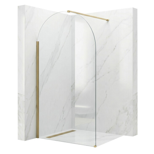 Shower Screen Rea Heaven Brush Gold 110
