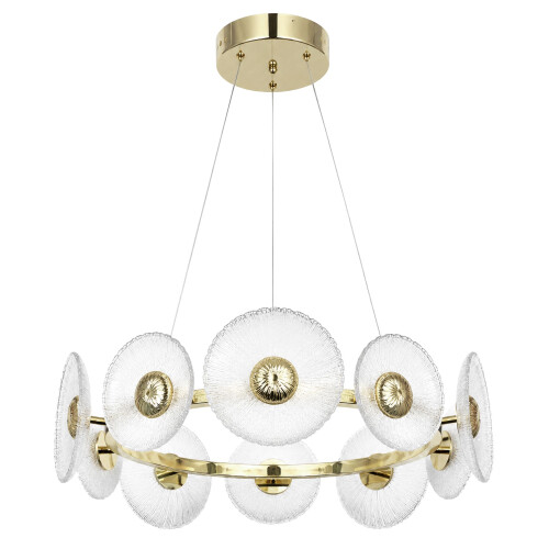 Lampada A Sospensione Da Soffitto Swe071-cp 60cm Gold