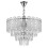 Κρυστάλλινο Κρεμαστό Φωτιστικό Swe087-cp 40cm Chrome 1
