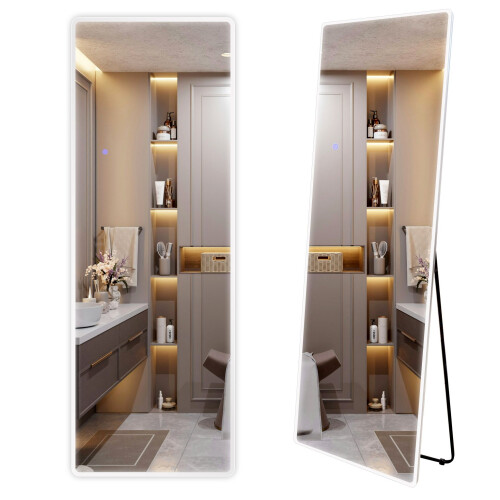 Καθρεφτης Τοιχου Led Classico 60x170cm White