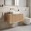 Bathroom Vanity Cabinet Rea Core 80cm Beige 1