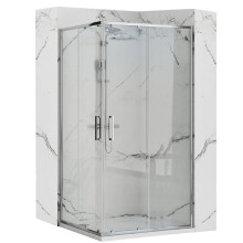 Shower Enclosure Rea Punto 80x100 Without Shower Tray