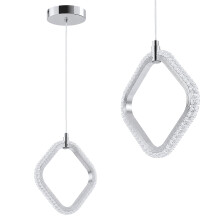 Lampada A Sospensione A Led Lhj127-w Cromo