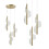 Hanging Ceiling Led Lamp G178-3cp Gold 1