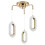 Κρεμαστο Φωτιστικο Οροφης Led G173-3cp Gold 1