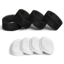 36PCS Cats Water Fountain Replacement Filters & Pre-Filter Sponges for Automatic Pet Fountain Dog Water Fountain