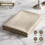 GEEZY (Ecru) GEEZY Rectangle Table Cloths 145x250cm Metallic Pattern Table Cover Dining Parties 4