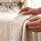 GEEZY (Ecru) GEEZY Rectangle Table Cloths 145x250cm Metallic Pattern Table Cover Dining Parties 5