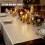 GEEZY (Ecru) GEEZY Rectangle Table Cloths 145x250cm Metallic Pattern Table Cover Dining Parties 8