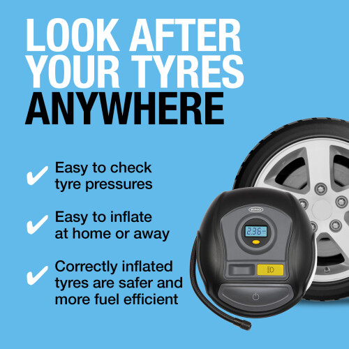 Ring Automotive Ring Automotive RTC400 Digital Tyre Inflator 12V DC 1
