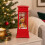 Musical Red Phone Box Christmas Snow Lantern 2