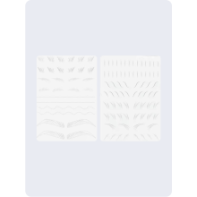 Practice Silicone Rubber Mat – Brows