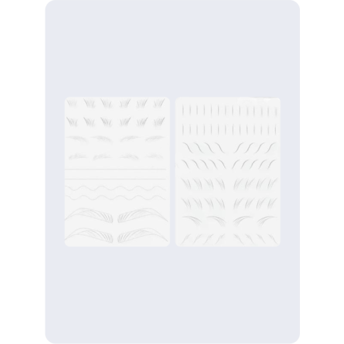 Practice Silicone Rubber Mat – Brows